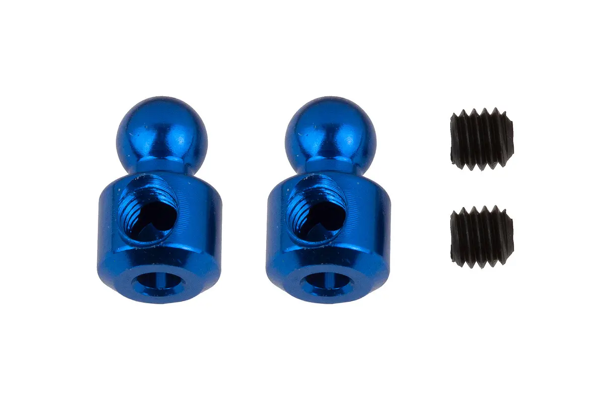 Team Associated Rc10b7 Anti-Roll Sway Bar Aluminum Ball Joints (4) 92457 1