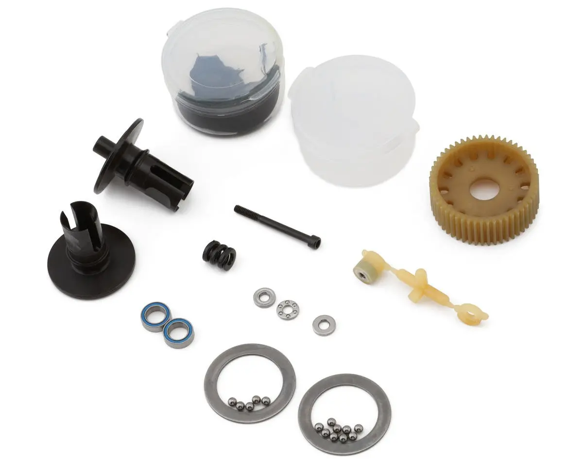 Team Associated Rc10b7d Ball Differential Set W/Caged Thrust Bearing 92498 1