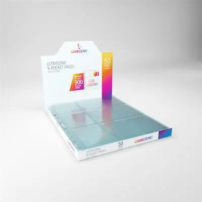 Sideloading 9-Pocket Pages: 50Ct Clear 1