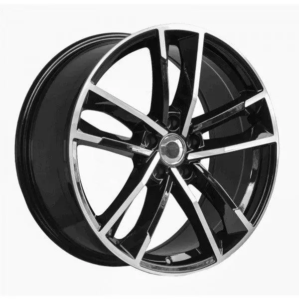 Replica For Audi 1329 Black Polish 18*8 1