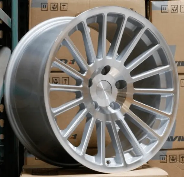 Replica For Audi 1013 Silver Machined 18*8.5 1