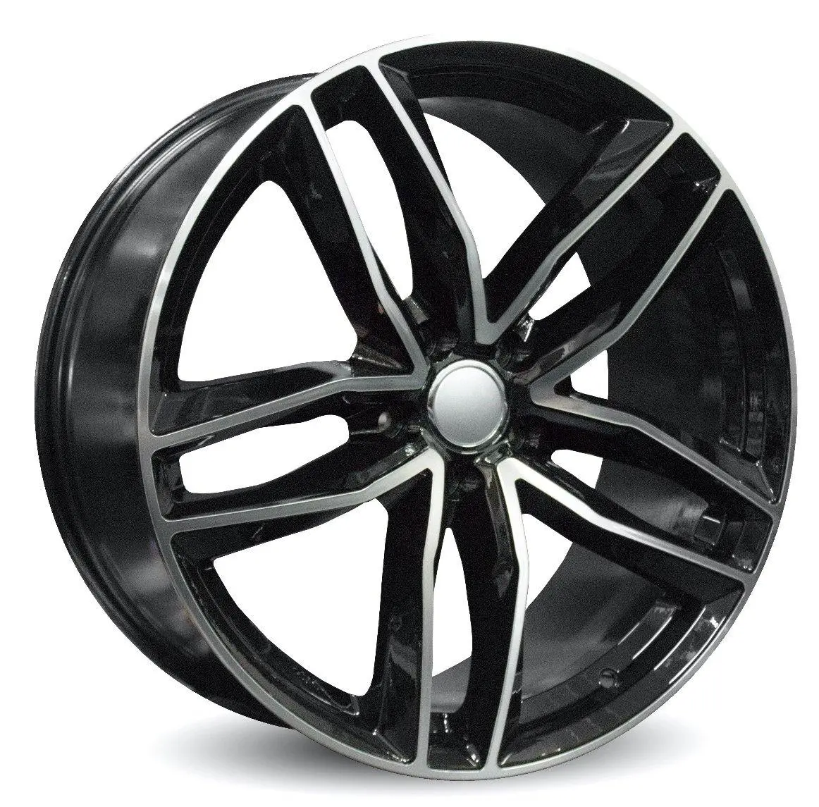 Replica For Audi 1196 Black Polish 20*9 1