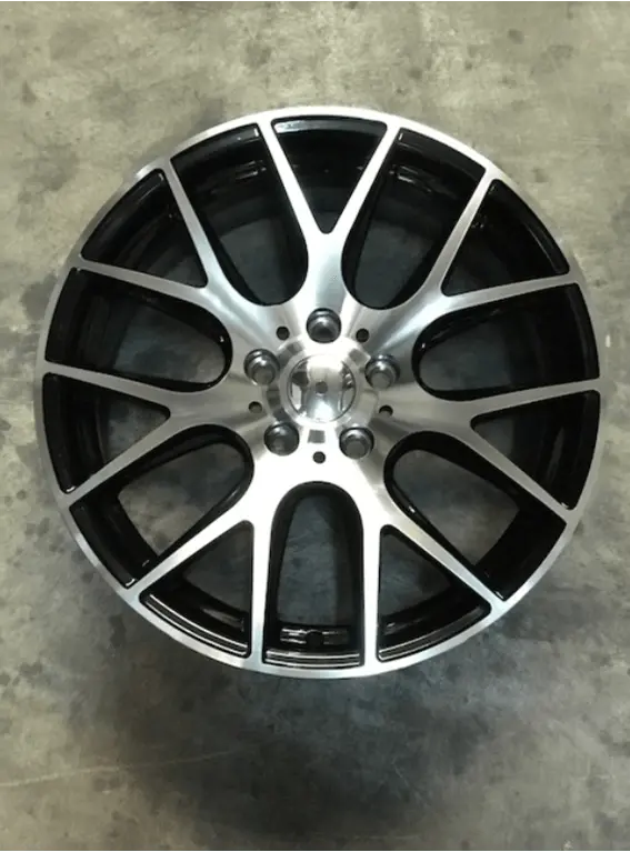 Replica For Audi 135 Black Polish 18*8 1