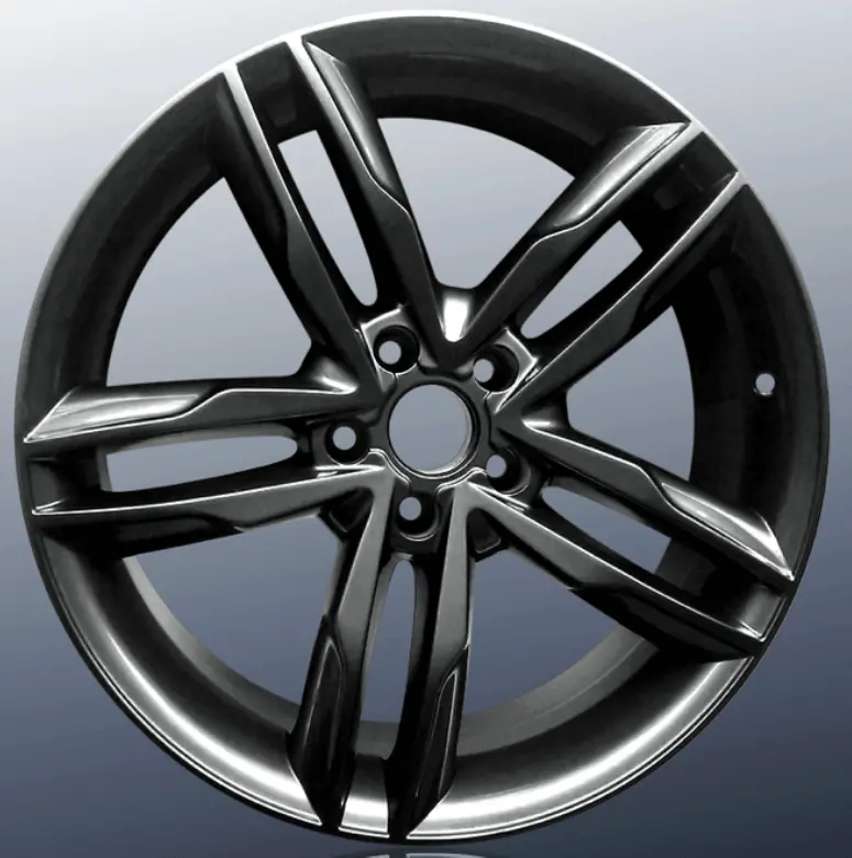 Replica For Audi 555 Matt Black 19*8.5 1