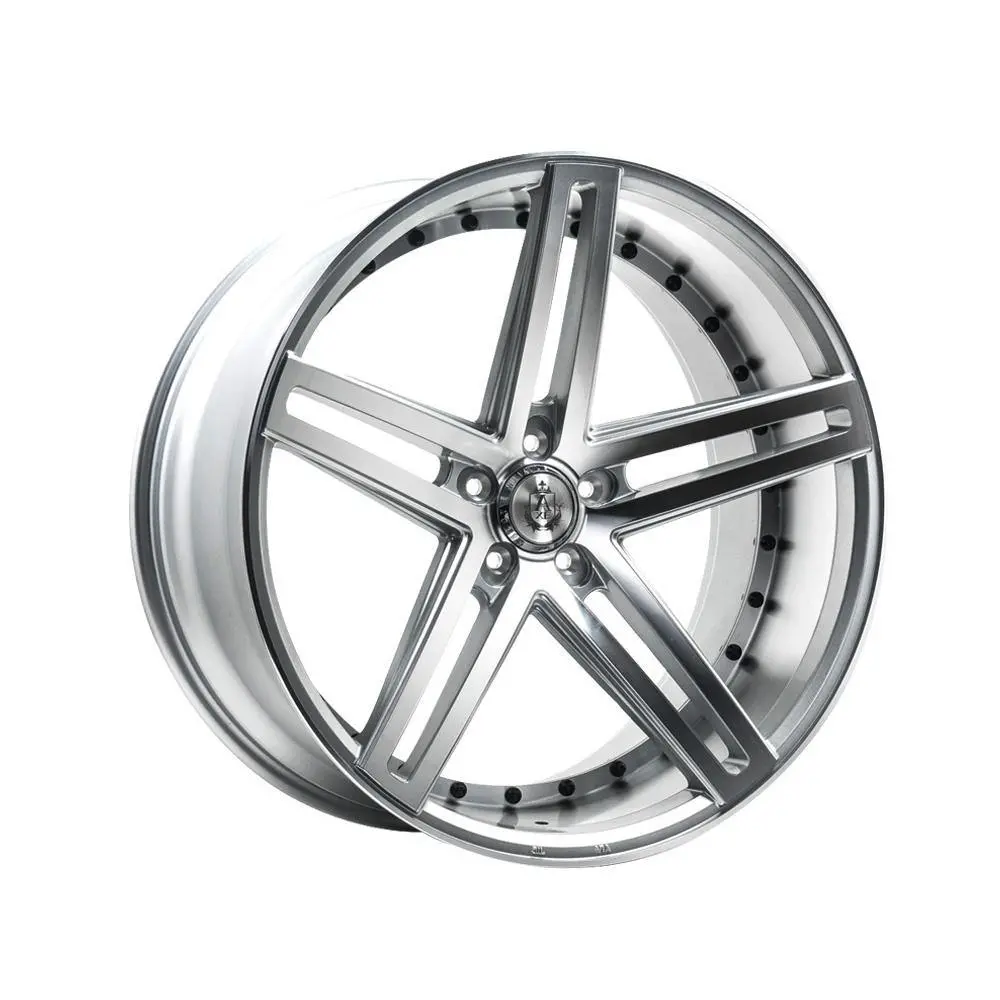 Axe Wheels Ex20 Silver Polished Face & Barrel 20*10 1
