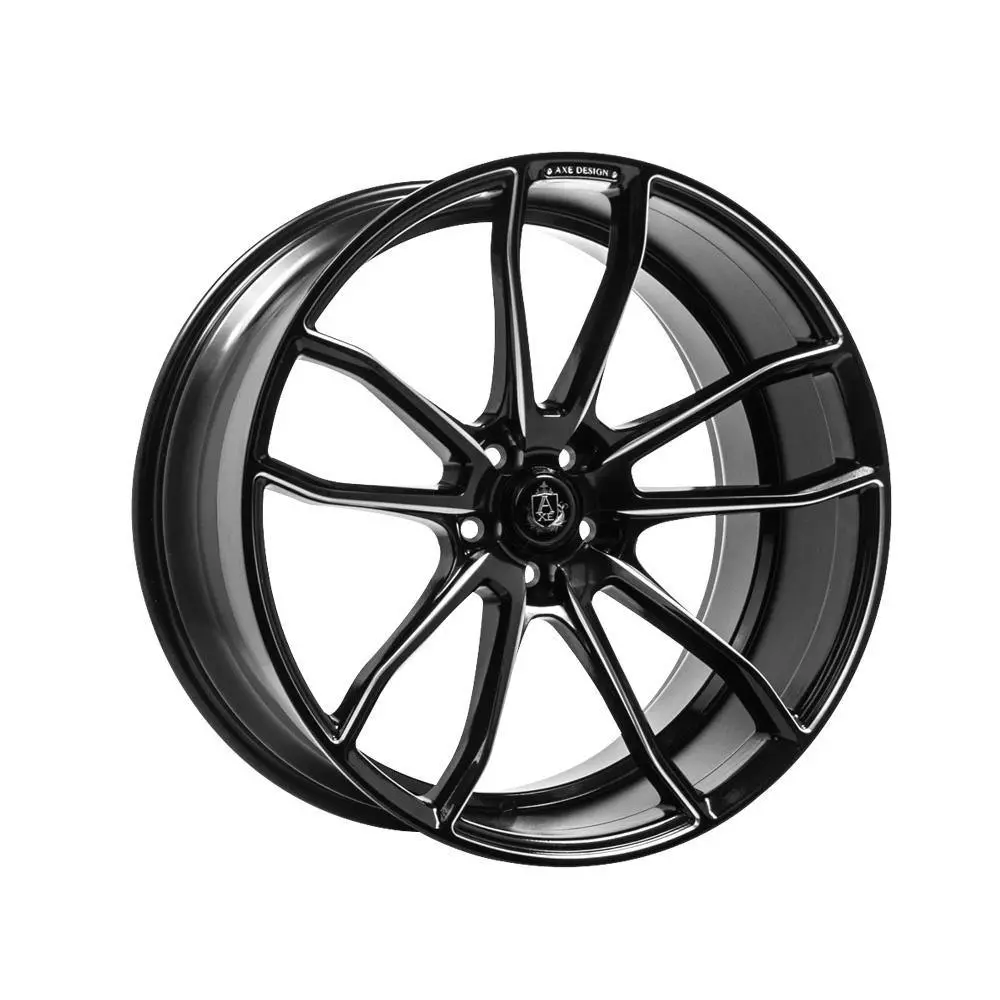 Axe Wheels Ex33 Gloss Black & Chamfer  22*9 1