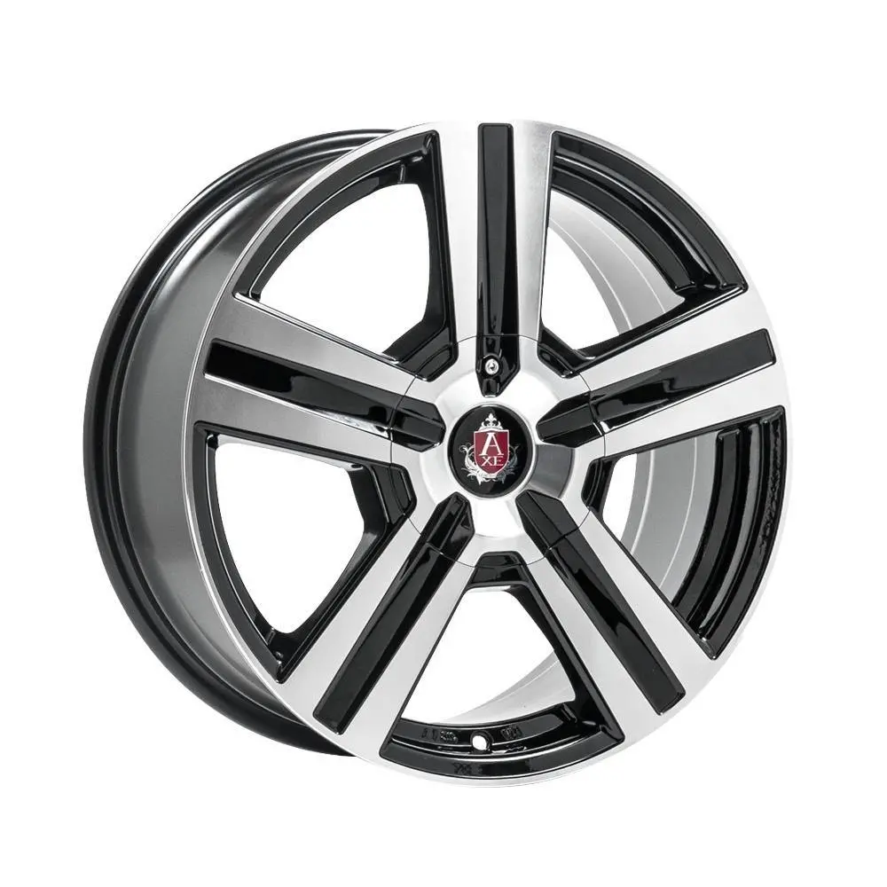 Axe Wheels Ex6 Black & Polished 18*8 1