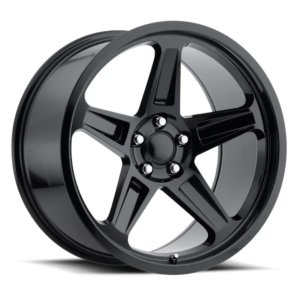 20x9.5 Gloss Black SRT-Inspired Demon Wheels – 5x115 Bolt Pattern, +12mm Offset