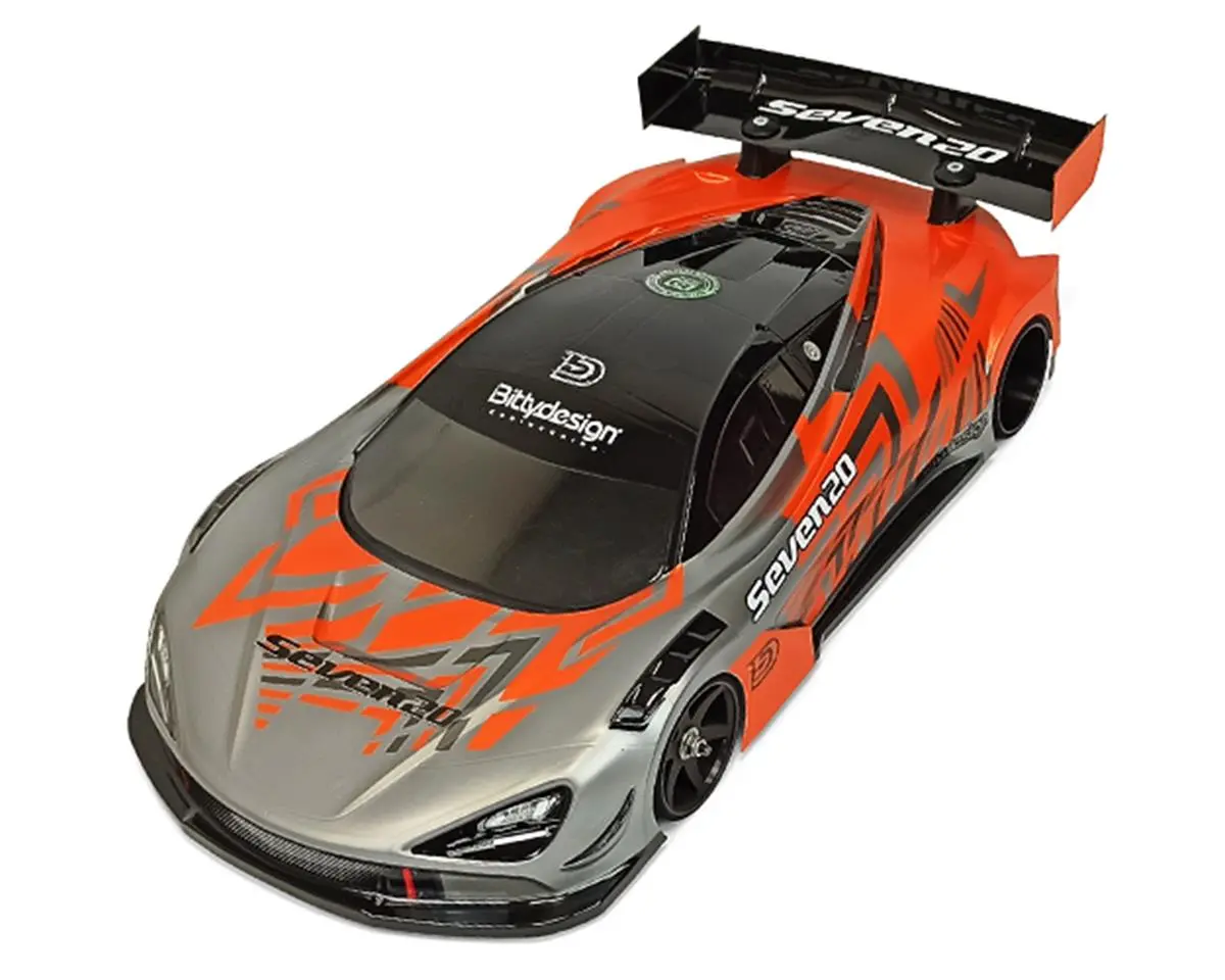 Bittydesign Seven20 Gt12 1/12 On-Road Body (Clear) (Supastox Class) Bdygt12-S20 1