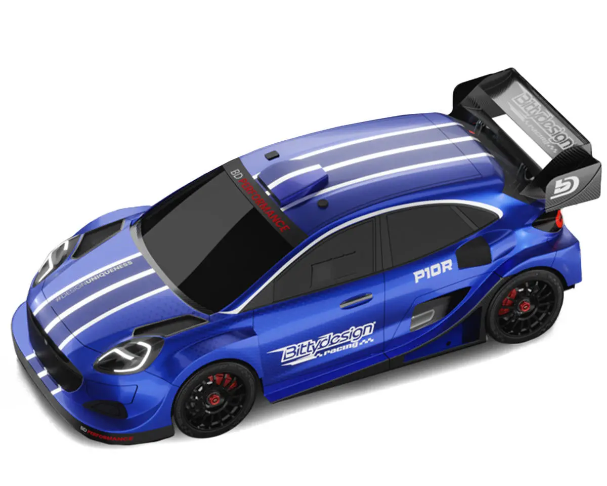 Bittydesign P10r 1/10 Rally Body (Clear) (190Mm) (Lightweight) Bdyrx-190P10r 1