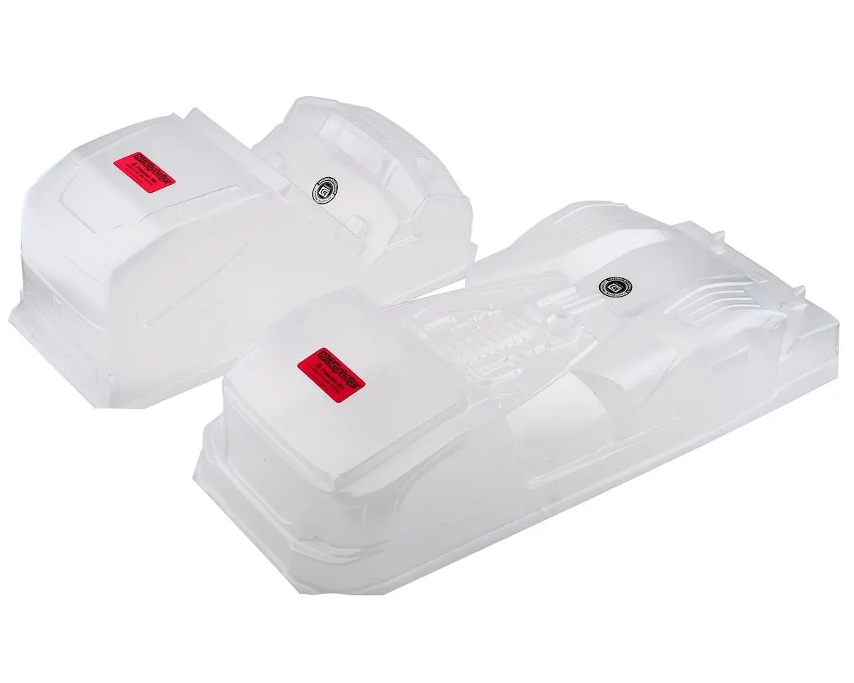 Bittydesign Iron 1/10 Truck Body (Clear) (190Mm) Bdytk-190Iro 1
