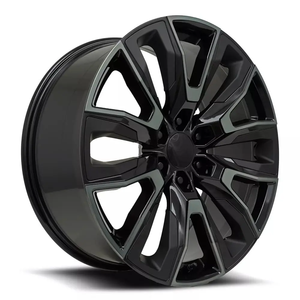 22X9 Fr207 Gm Split 6 Spoke Replica Rims 1