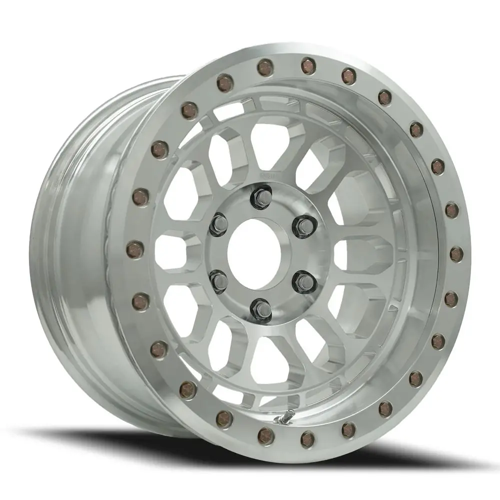 17X9 R35 Machined Clear Alloy Rims | 6X139.7 (+12Mm Offset) 1