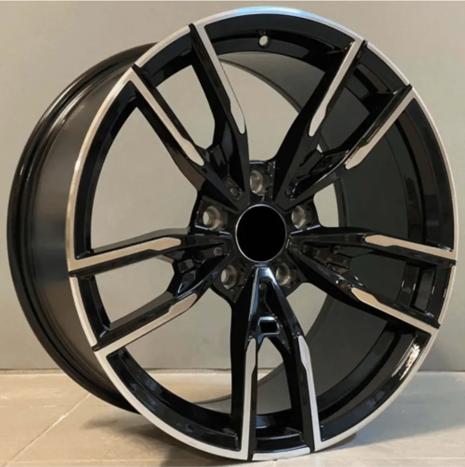 Replica For Bmw 047 Black Polish 18*8 1