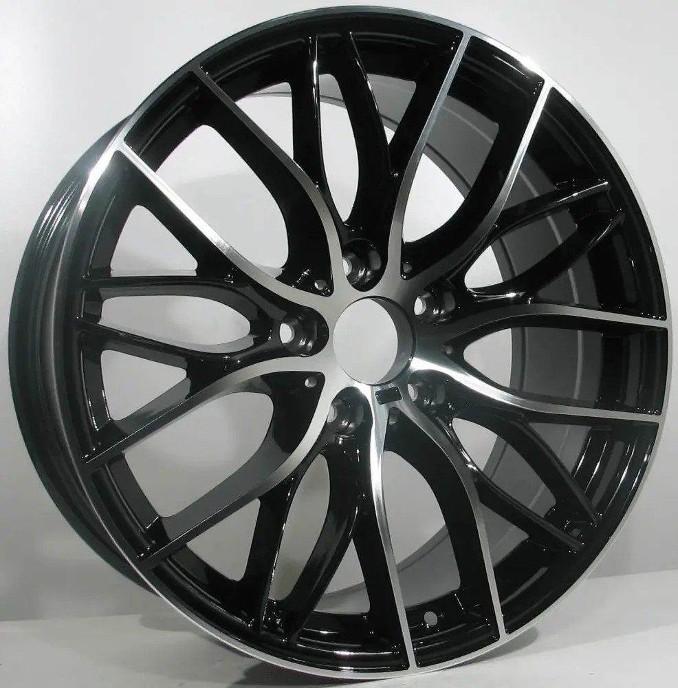 Replica For Bmw 389 Black Polish 18*8 1
