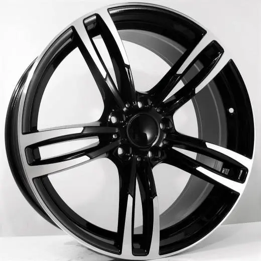 Replica For Bmw 5480 Black Polish 18*8.5 1