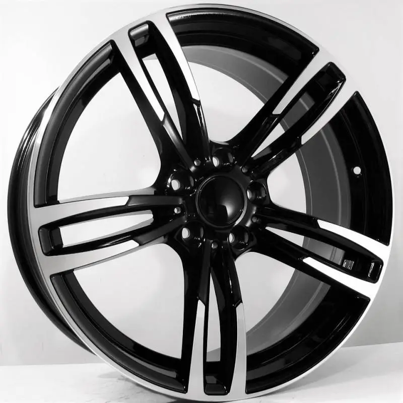 Replica For Bmw 5480 Black Polish 16*7 1