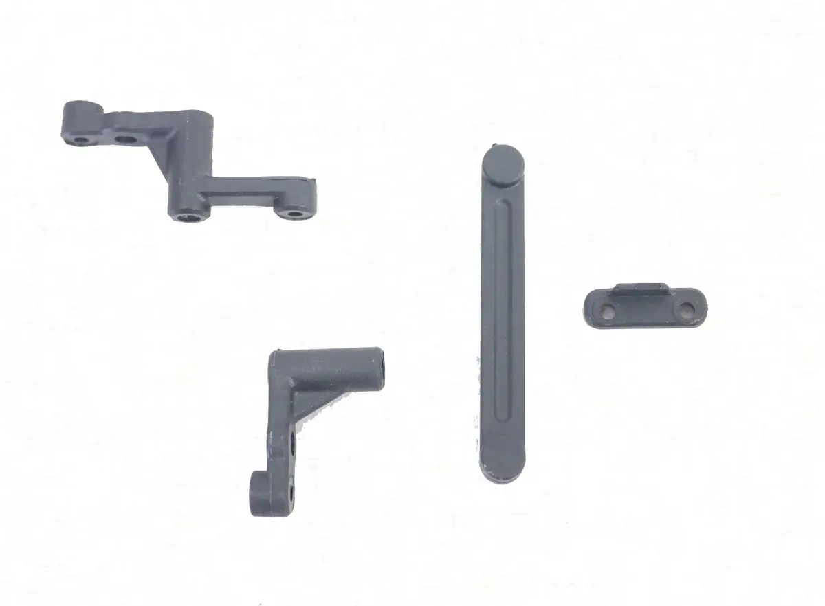 Blackzon Steering Bushes (Bellcranks) & Ackerman Plate, Slyder 540017 1