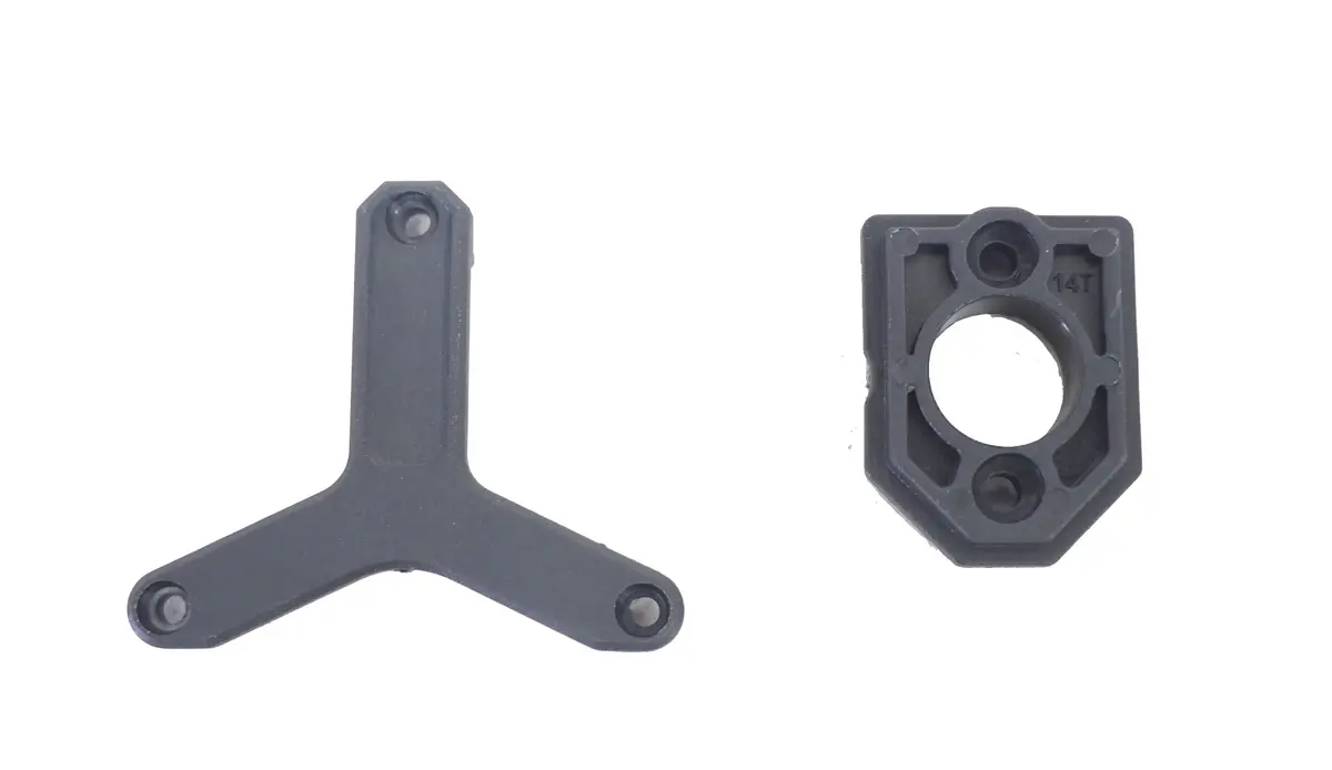 Blackzon Servo Top Plate & Motor Guard, Slyder 540019 1