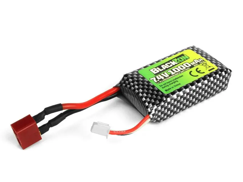 Blackzon Battery Pack (Lipo 7.4V, 1000Mah), W/T-Plug 540223 1