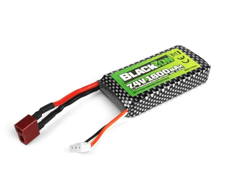 Battery Pack (Lipo 7.4V, 1600Mah), W/T-Plug Bzn540247 1