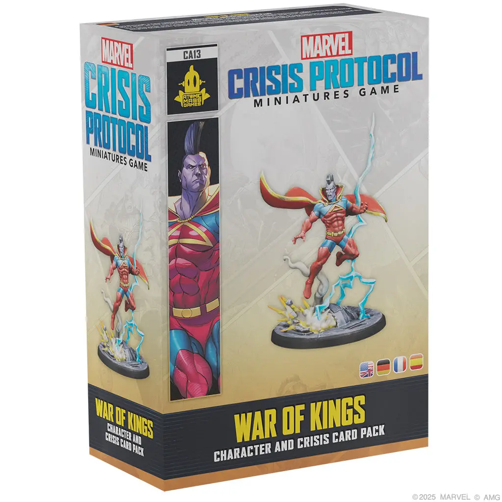 Marvel: Crisis Protocol - War Of Kings Character & Crisis Card Pack 1