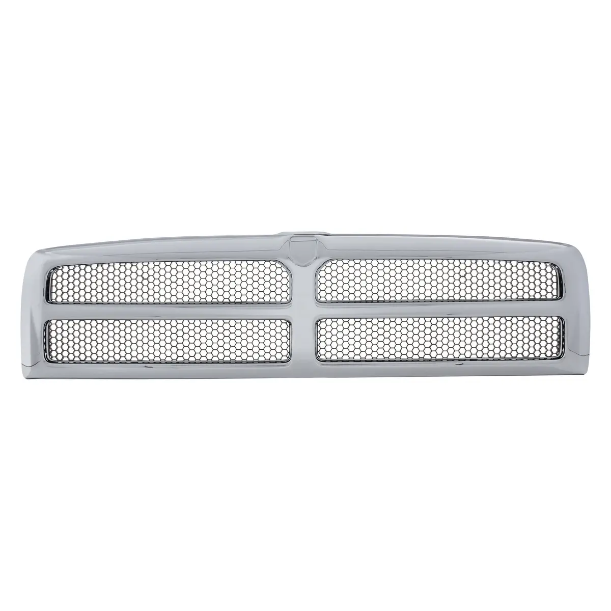 Front Grille — Chrome Frame With Silver Mesh Insert (Fits 1994–2001) | Classic Chrome Grille 1