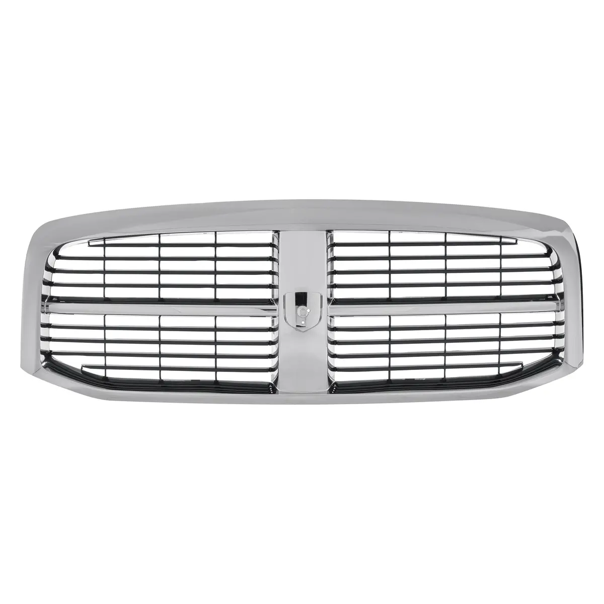 Front Grille — Chrome Frame With Black / Paint-To-Match Billet Insert | Billet Style Grille 1