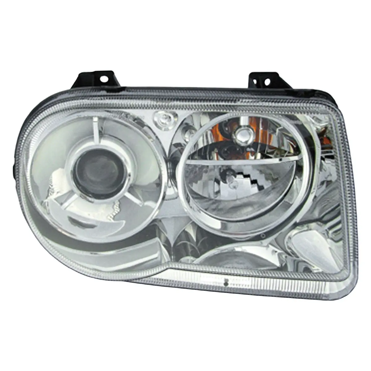 OEM-Style Passenger-Side HID Headlight Assembly with Projector Lens and Housing