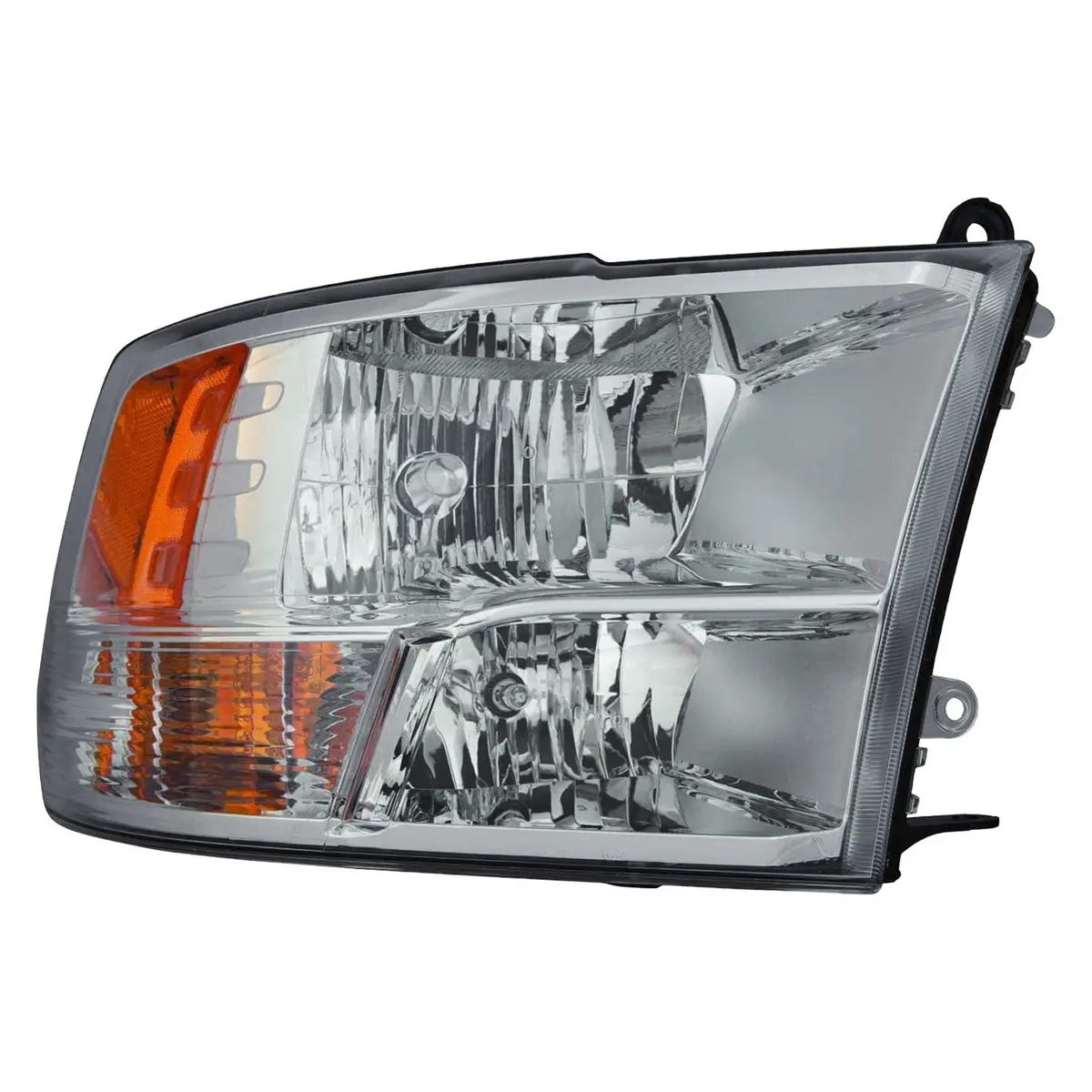 Passenger Side Halogen Headlight Assembly Chrome Without Projector | Direct Fit Oem Replacement 1