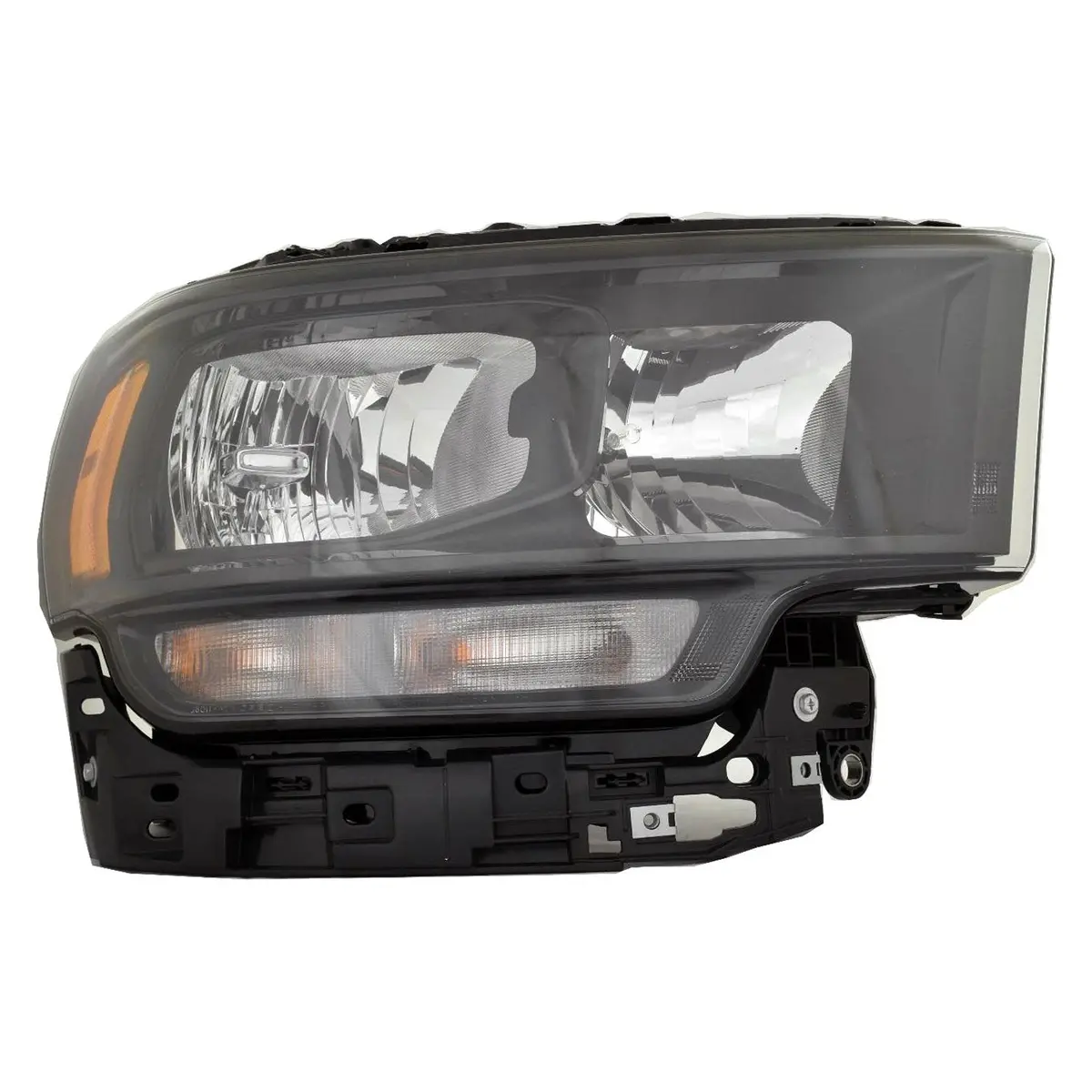 Passenger Side Halogen Headlight Assembly Black Bezel Without Logo | Oem Direct Fit Replacement 1