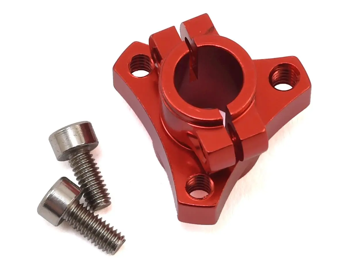 Crc 1/12 Double Clamp Left Hub (Red) 3331 1