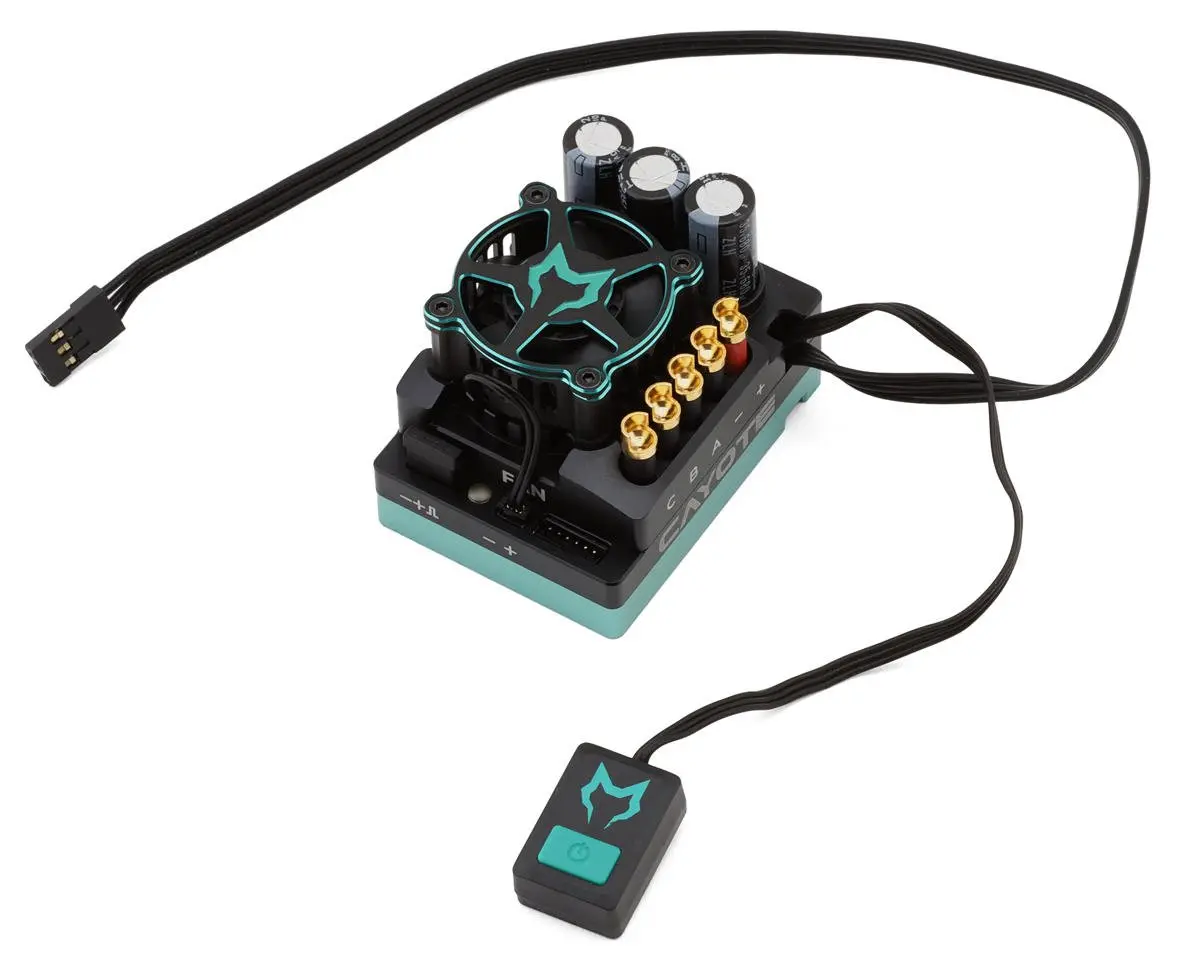 Cayote Crest 8 1/8 200A Sensored Brushless Esc W/Bluetooth Cyea10801 1