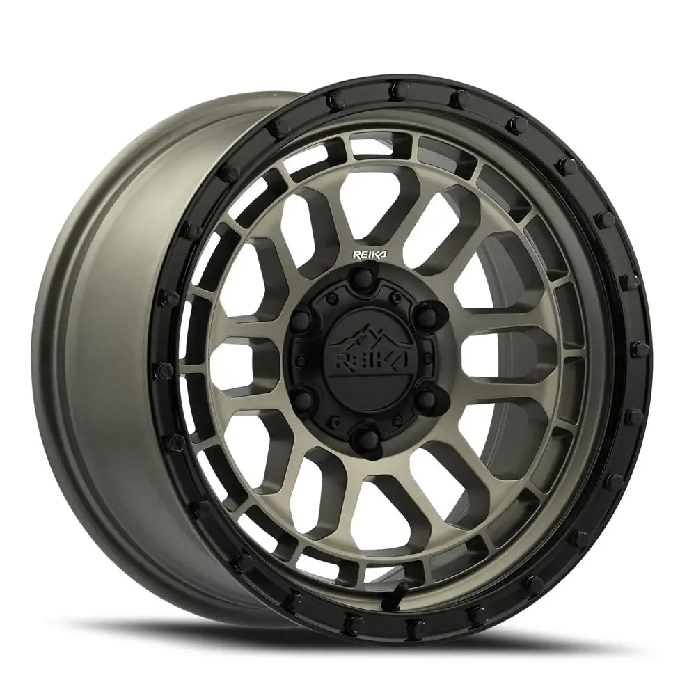 17X8.5 Satin Black R35 Rambler Wheels (6X120 / 0Mm Offset) 1