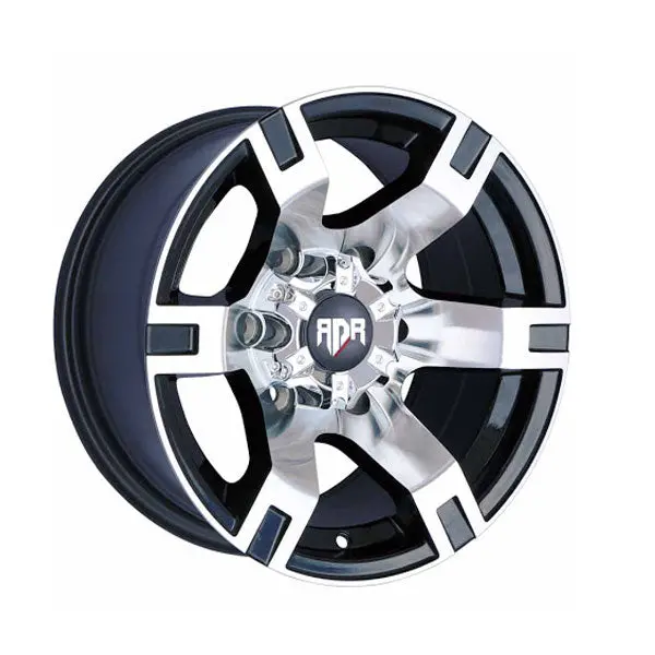 Dcenti Racing Stw525 Black Machined 16*9 4X4 1