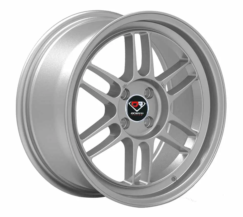 Dcenti Racing Stw539 Hyper Silver 17*8 1