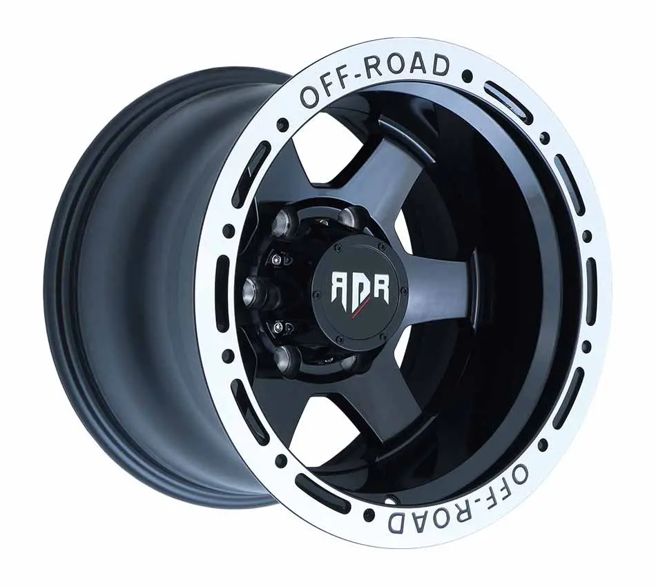 Dcenti Racing Stw595 Black Polish 15*10 4X4 1