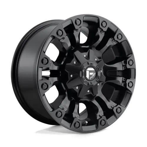 Fuel 1Pc D560 Vapor Matt Black 17X10 4X4 1