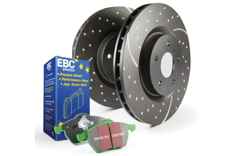 Stage 3 High-Performance Brake Kit – Greenstuff6000 Pads + Gd Rotors 1