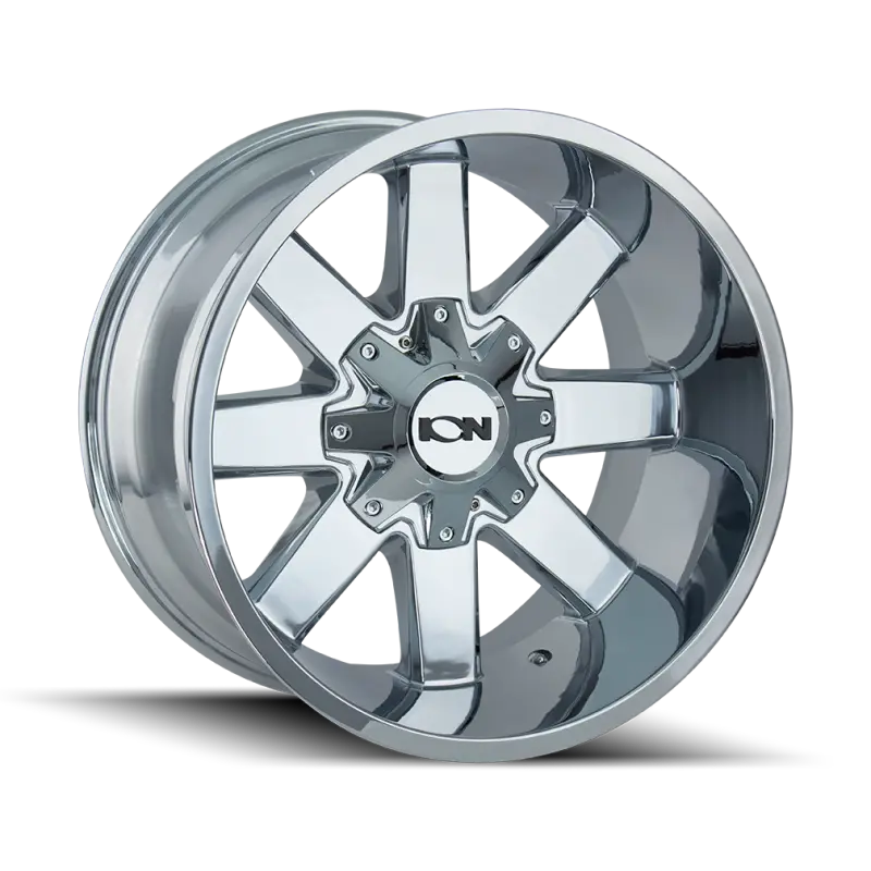 Ion Type 141 17X9 / 6X135 Bp / 18Mm Offset / 106Mm Hub Chrome Wheel 1