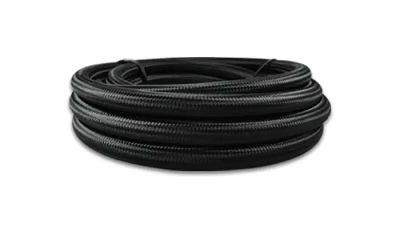 Vibrant -12 An Black Nylon-Braided Ptfe Flex Hose – 5-Foot Roll 1