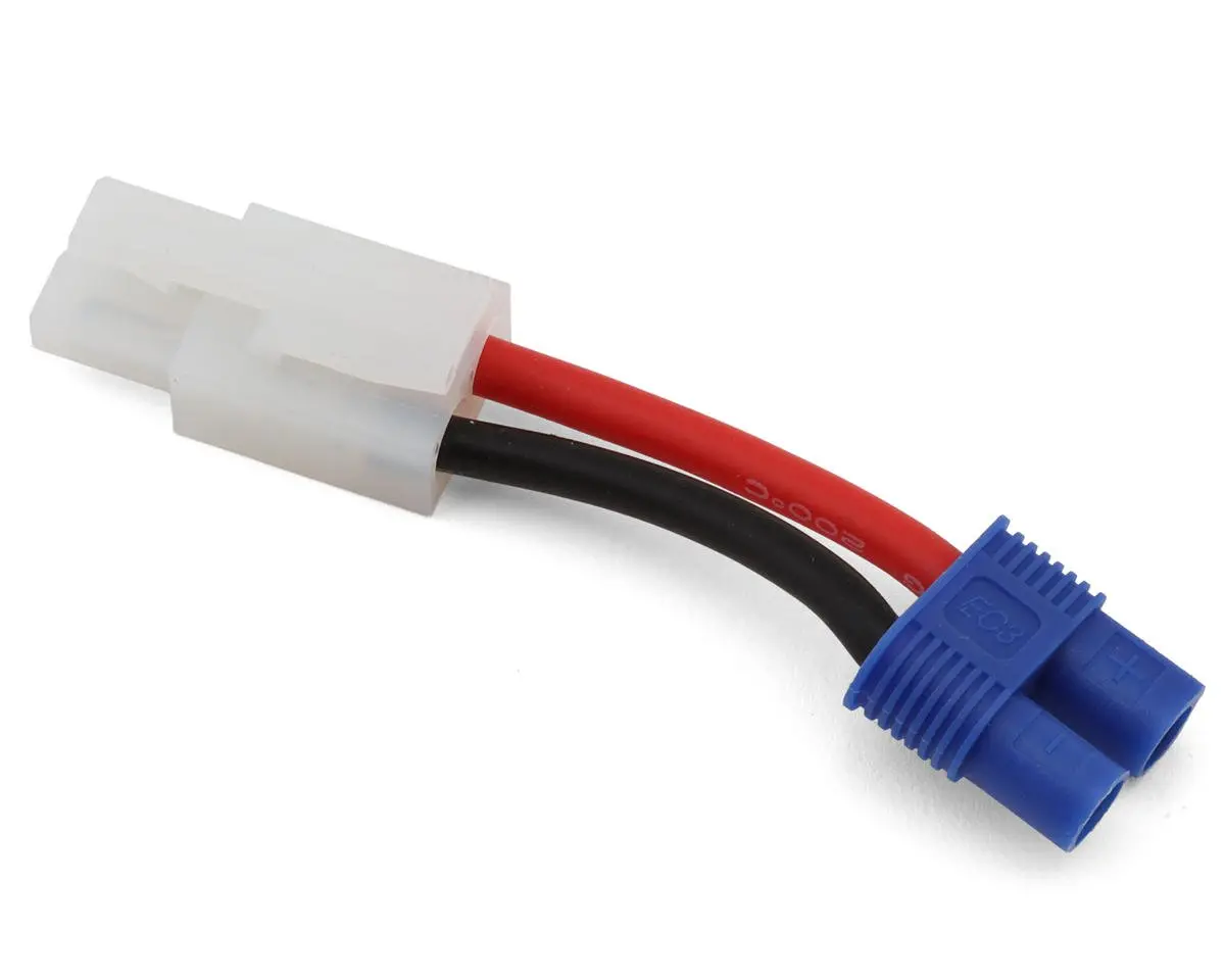 Ecopower Ec3 Style To Large Tamiya Style Plug Adapter (Female Ec3/Male Tamiya) Ecp-1588 1