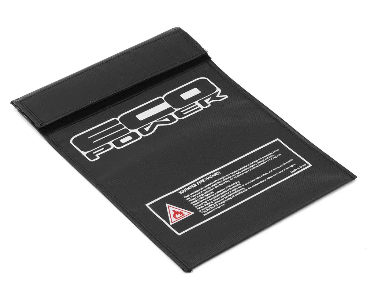 Ecopower Flame Resistant Lipo Charging Bag (Large, 23X30cm) Ecp2060 1