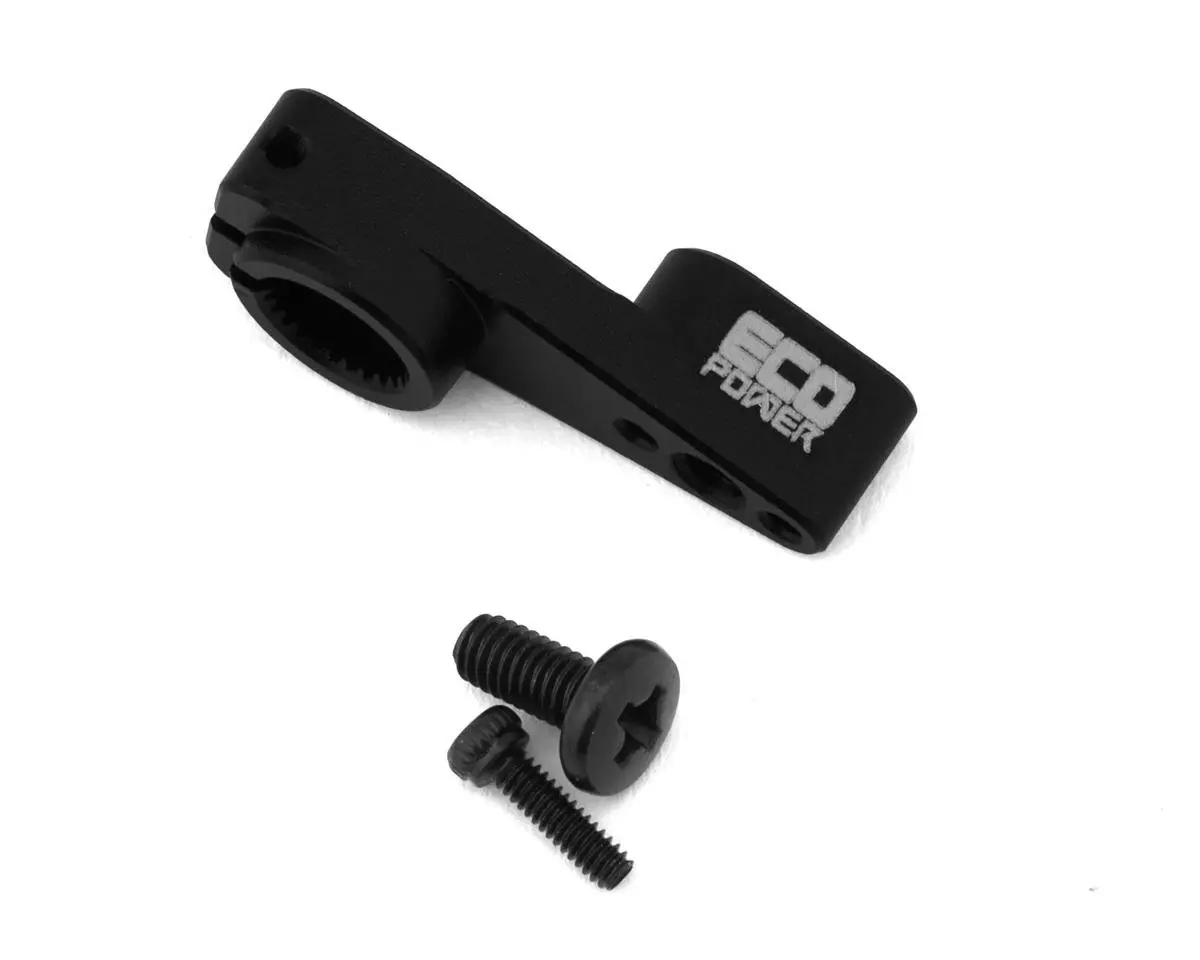 Ecopower Aluminum Clamping Servo Horn For Ecp-173 & X24 Servos (Black) Ecp-3115 1