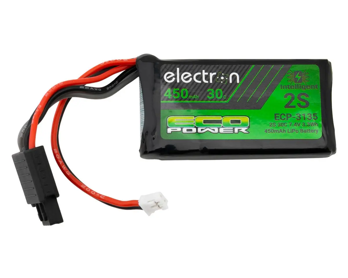 Ecopower "Electron" 2S 30C Intelligent Lipo Battery W/Ph2.0 Connector Ecp-3135 1
