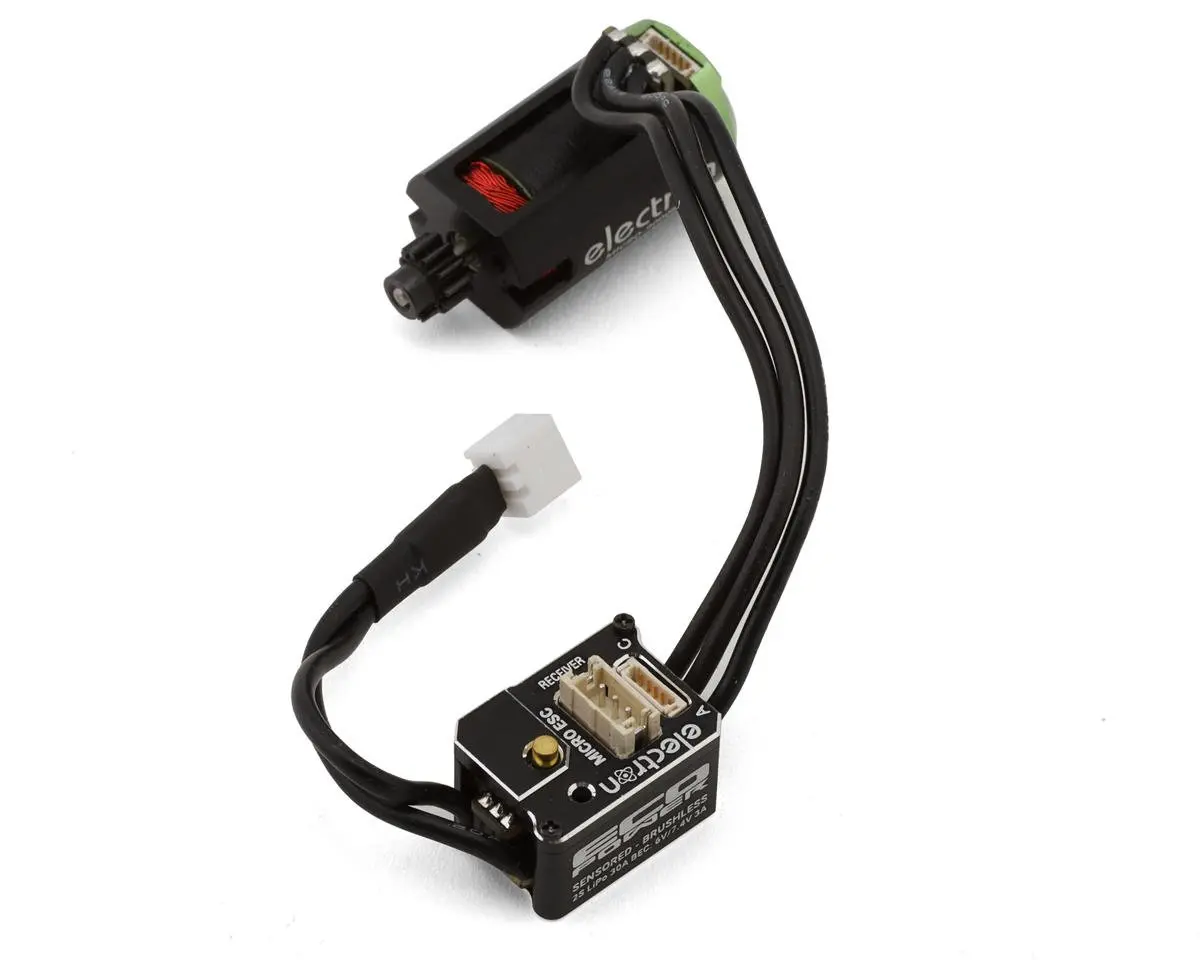 Ecopower "Electron" Micro 24 Brushless Upgrade Combo (Sensored Esc & Motor) Ecp-8050 1
