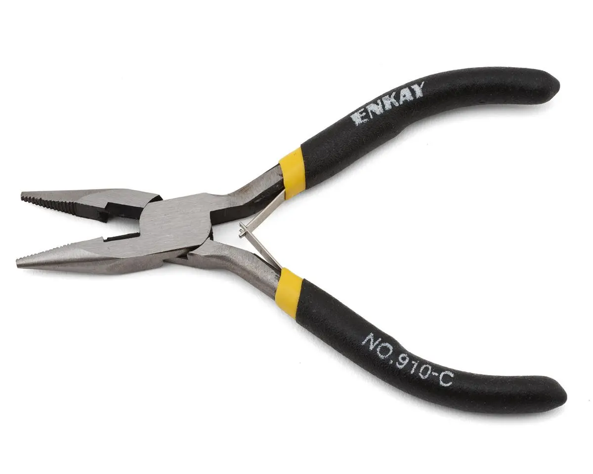 Enkay 4 1/2" Chain Nose Pliers W/Hang Tag 910-C 1