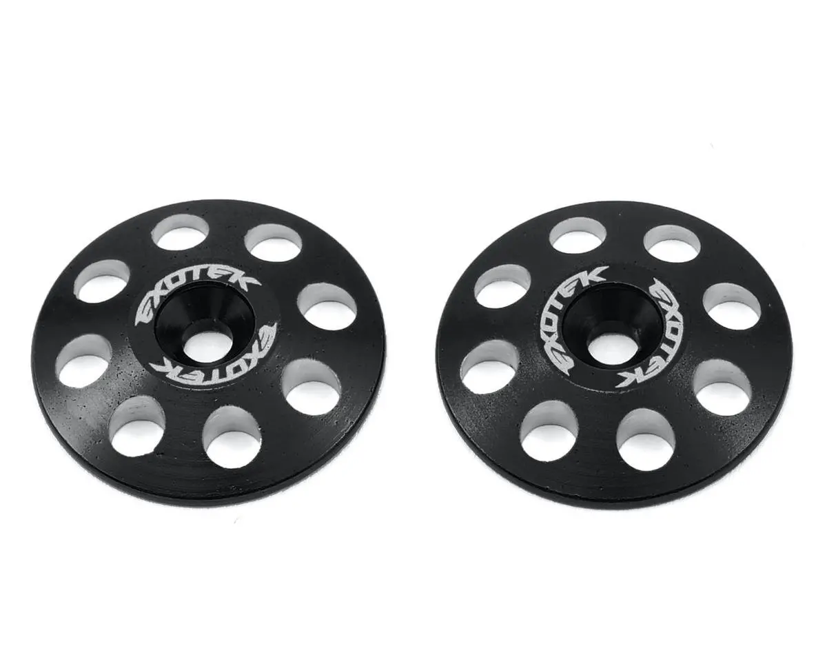 Exotek 22Mm 1/8 Xl Aluminum Wing Buttons (2) Exo1665 1