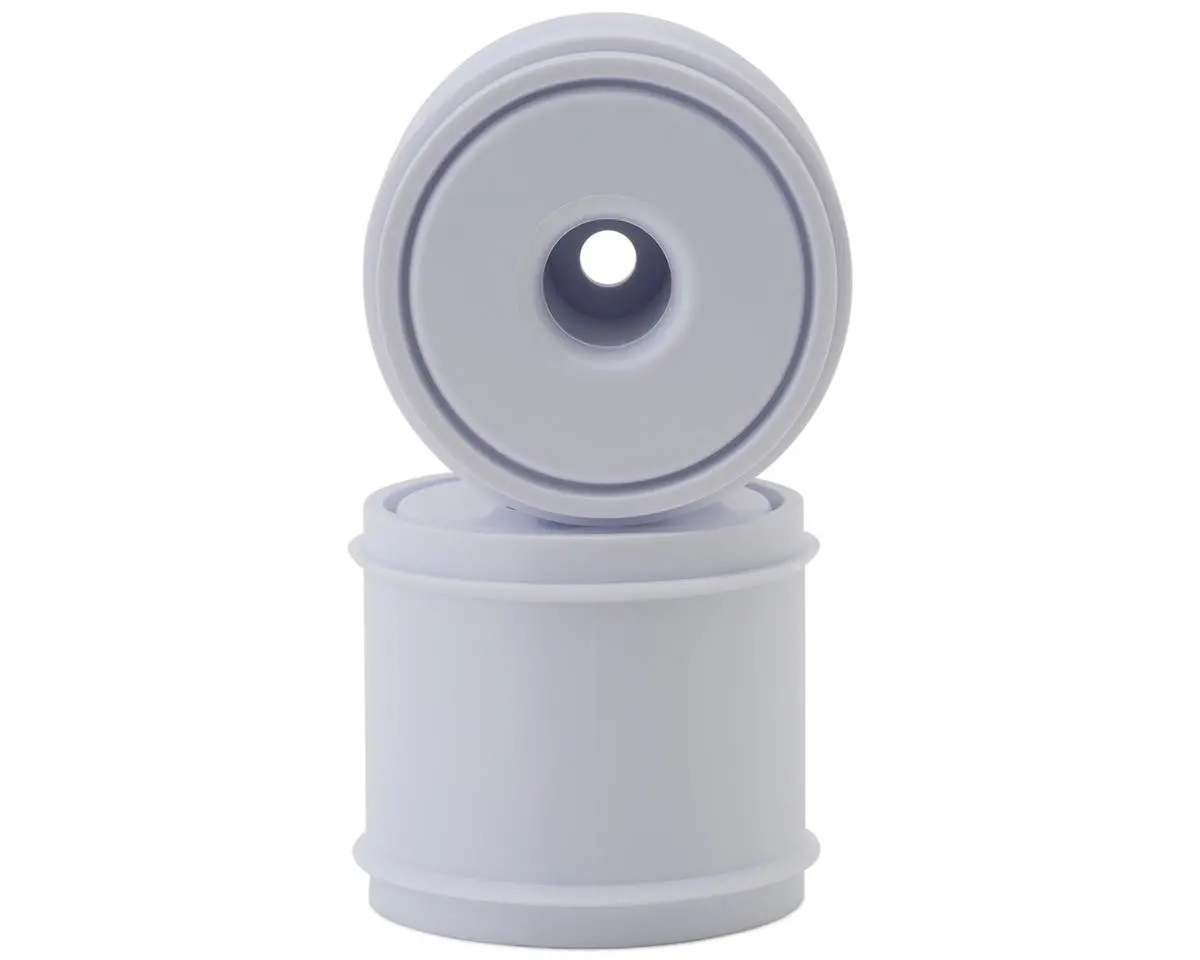 Exotek F1 Rear Disk Wheels (White) (2) (Exotek F1 Tires Only) 2325 1