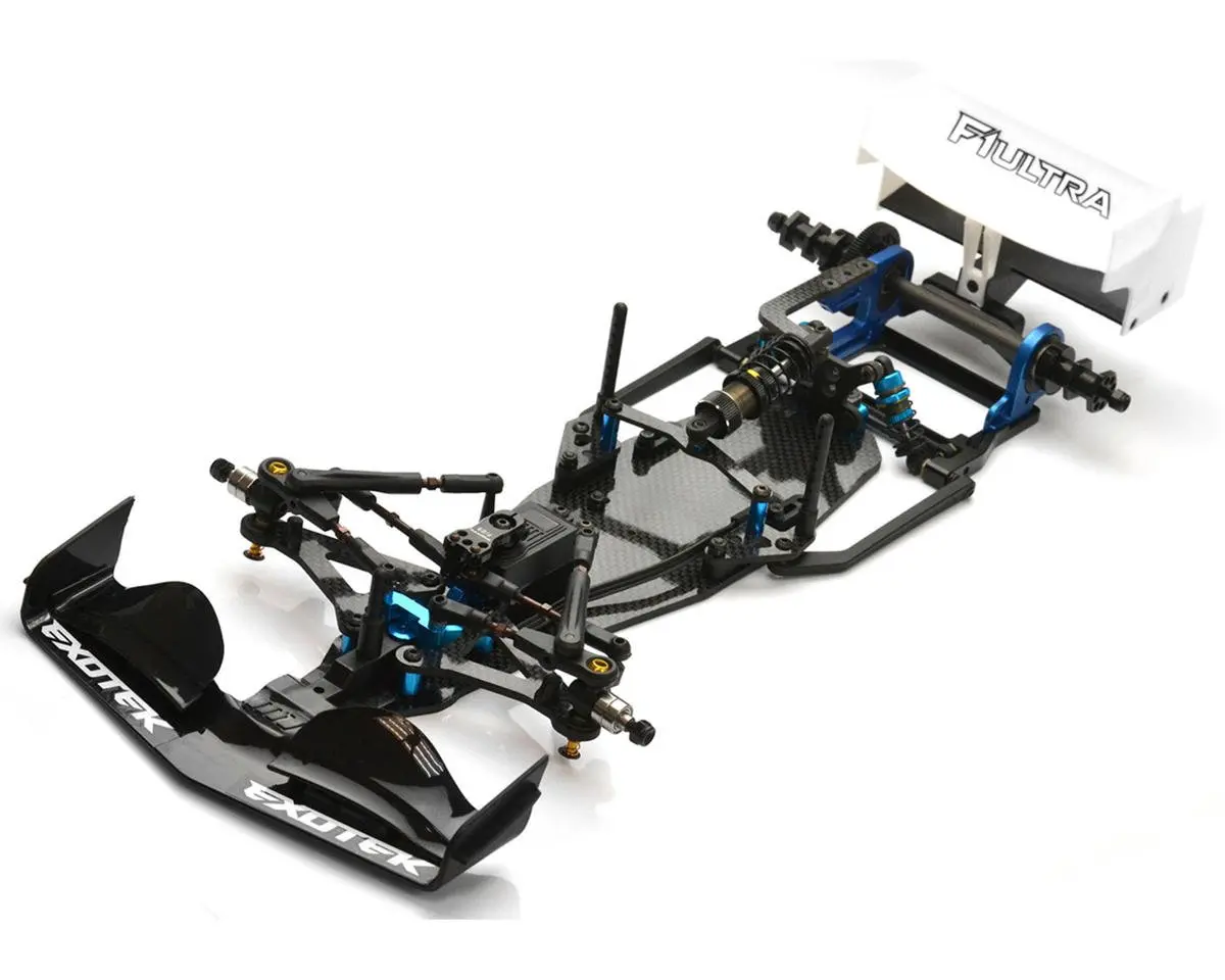 Exotek F1 Ultra R5 (Carpet Works) 1/10 Pro Race Formula Chassis Kit Exof1r5cw 1